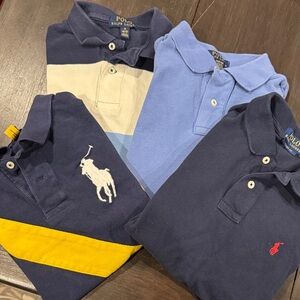 4 Boys Polo Shirts by Ralph Lauren